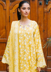 Zellbury Winter Printed Khaddar 2 Piece Unstitched Suit WUW24X20162