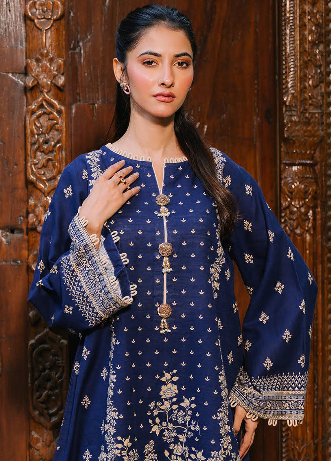 Zellbury Winter Printed Khaddar 2 Piece Unstitched Suit WUW24X20163 Zellbury Winter Printed Khaddar 2 Piece Unstitched Suit WUW24X20163