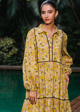 Zellbury Winter Printed Khaddar 2 Piece Unstitched Suit WUW24X20164