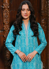 Zellbury Winter Printed Khaddar 2 Piece Unstitched Suit WUW24X20168