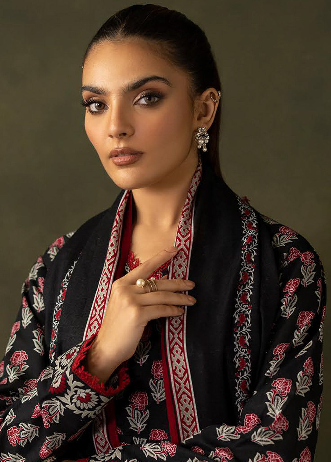 Zellbury Winter Printed Khaddar 2 Piece Unstitched Suit WUW24X20249 Zellbury Winter Printed Khaddar 2 Piece Unstitched Suit WUW24X20249