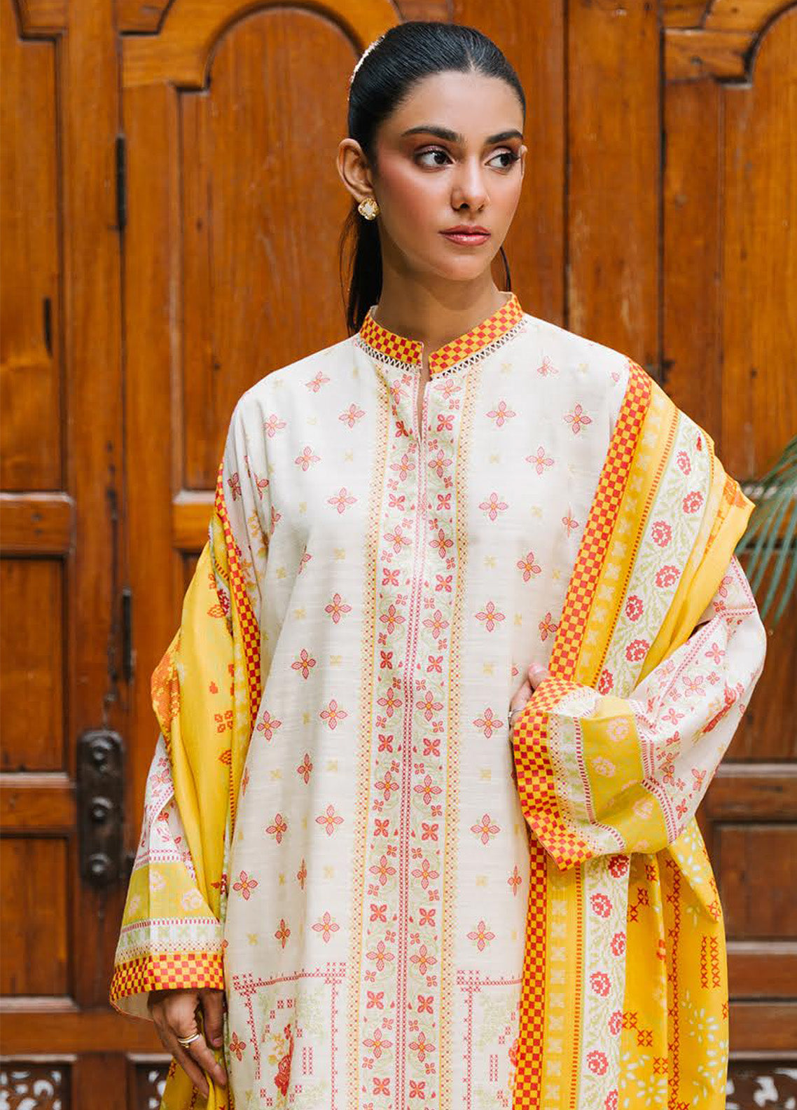 Zellbury Winter Printed Khaddar 2 Piece Unstitched Suit WUW24X20251 Zellbury Winter Printed Khaddar 2 Piece Unstitched Suit WUW24X20251