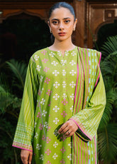 Zellbury Winter Printed Khaddar 2 Piece Unstitched Suit WUW24X20252