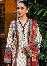 Zellbury Winter Printed Khaddar 2 Piece Unstitched Suit WUW24X20254