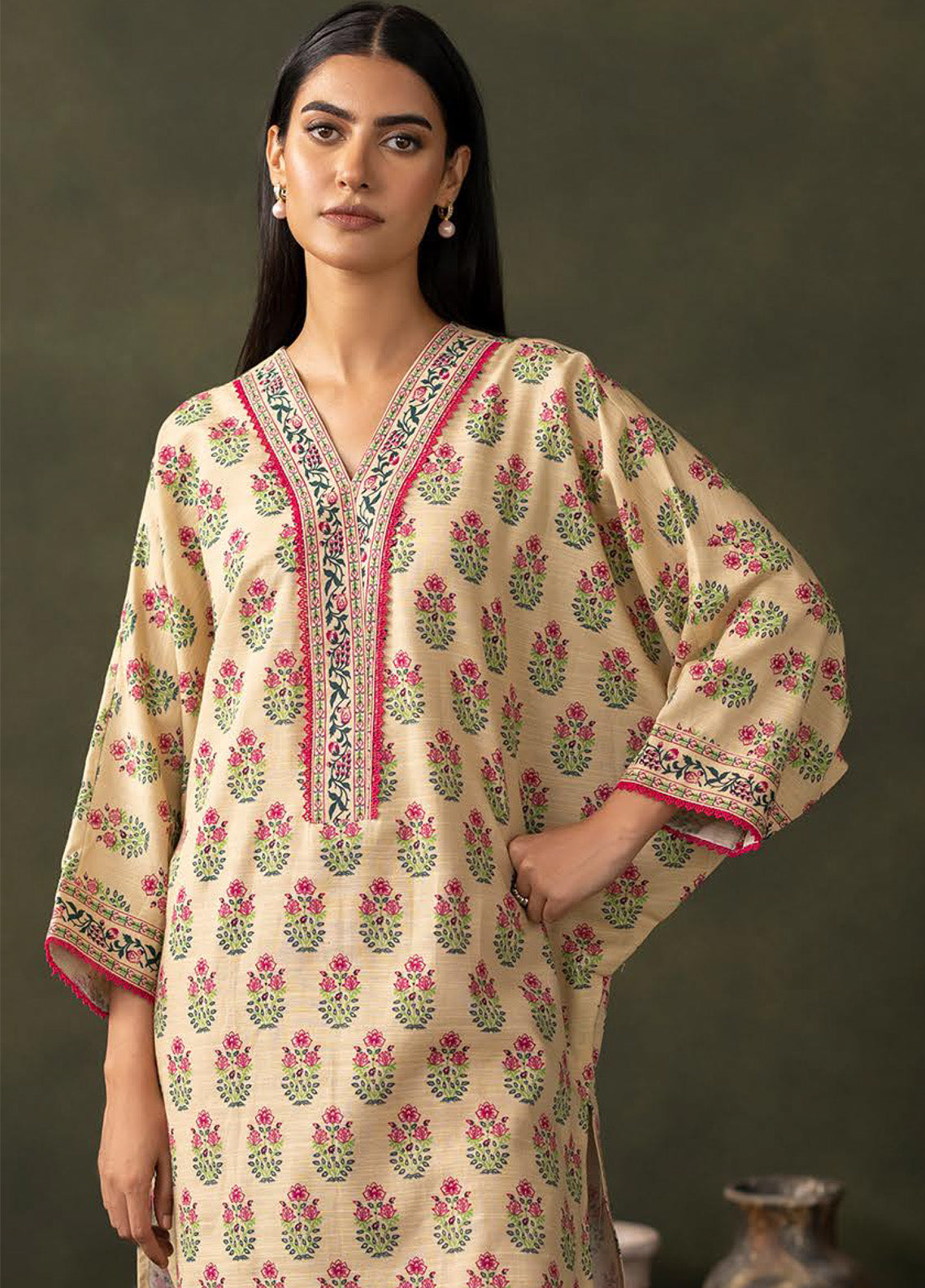 Zellbury Winter Printed Khaddar 2 Piece Unstitched Suit WUW24X20256 Zellbury Winter Printed Khaddar 2 Piece Unstitched Suit WUW24X20256