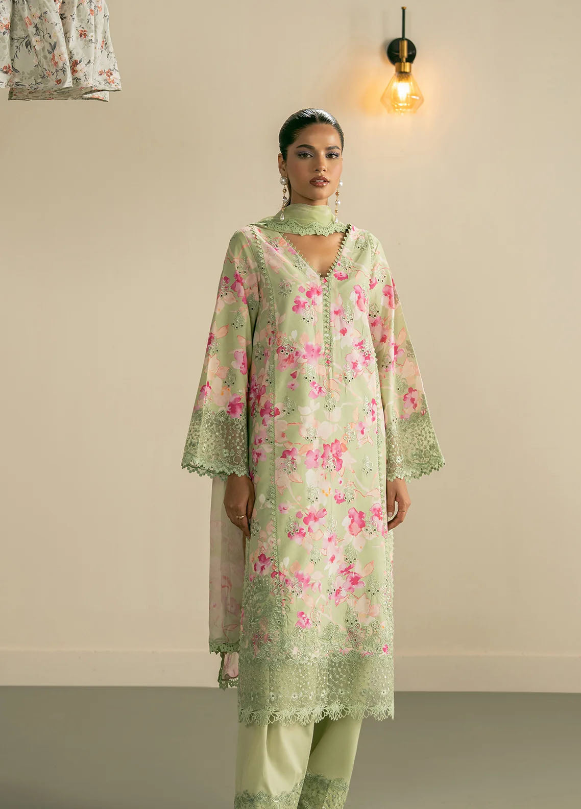 Zephyr By Ayzel Embroidered Lawn 3 Piece Unstitched Suit AF26ZCV3 D-01 NISA Zephyr By Ayzel Embroidered Lawn 3 Piece Unstitched Suit AF26ZCV3 D-01 NISA