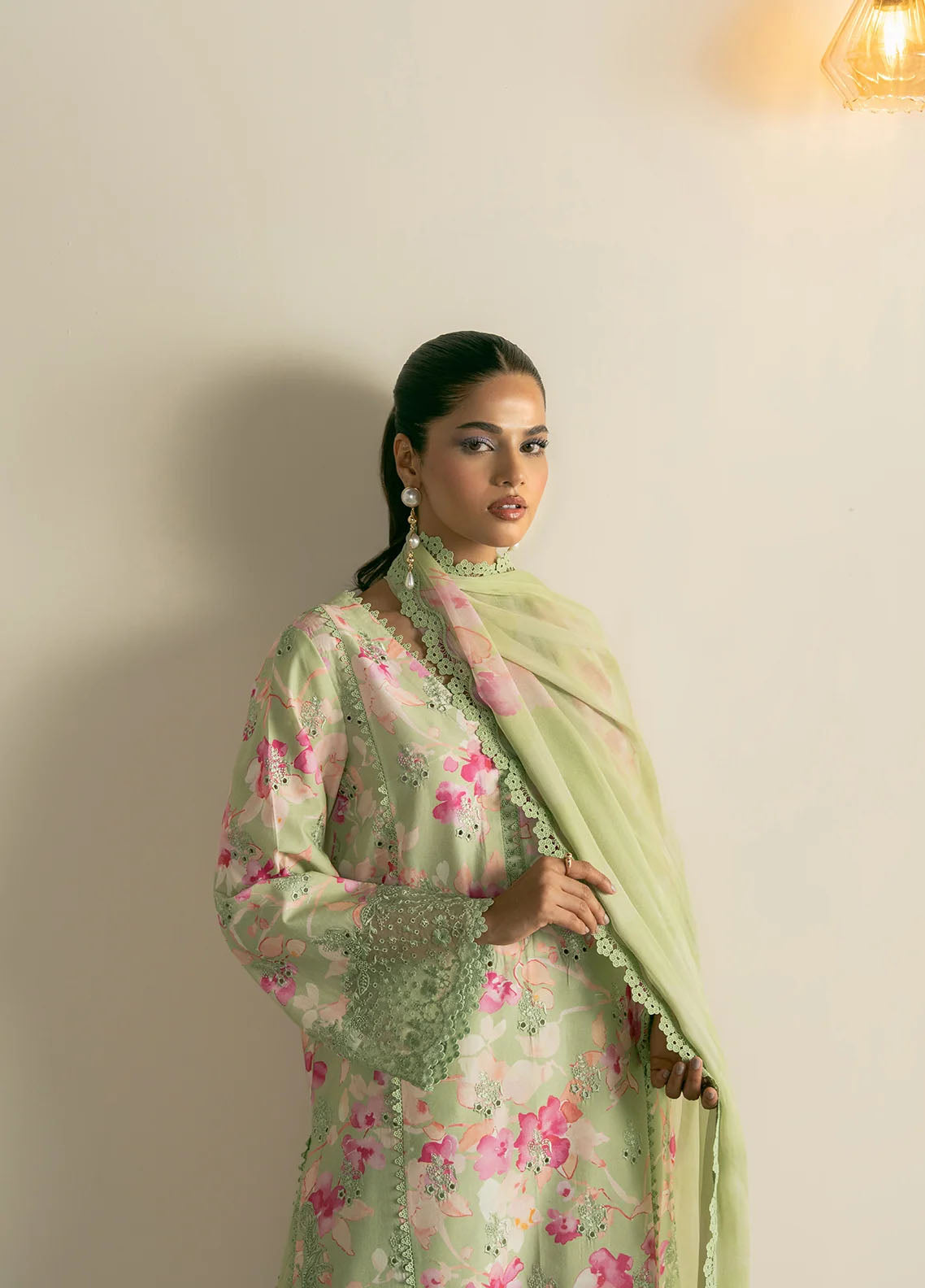 Zephyr By Ayzel Embroidered Lawn 3 Piece Unstitched Suit AF26ZCV3 D-01 NISA Zephyr By Ayzel Embroidered Lawn 3 Piece Unstitched Suit AF26ZCV3 D-01 NISA