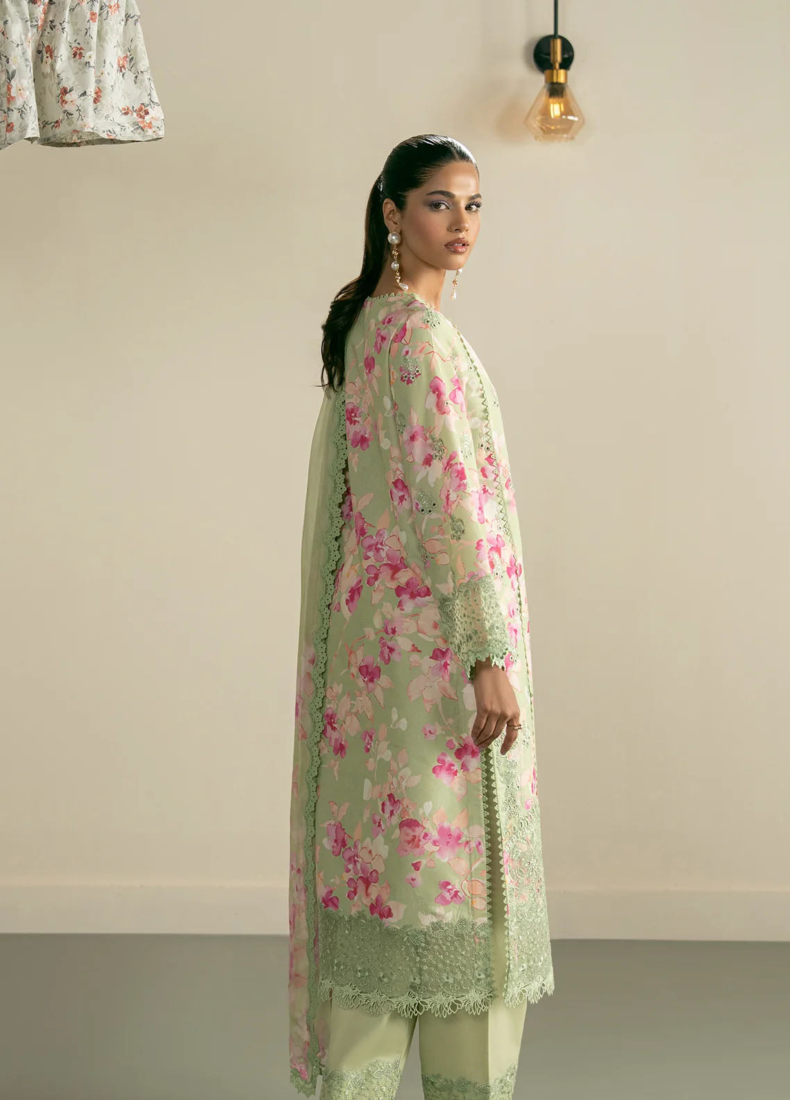 Zephyr By Ayzel Embroidered Lawn 3 Piece Unstitched Suit AF26ZCV3 D-01 NISA Zephyr By Ayzel Embroidered Lawn 3 Piece Unstitched Suit AF26ZCV3 D-01 NISA