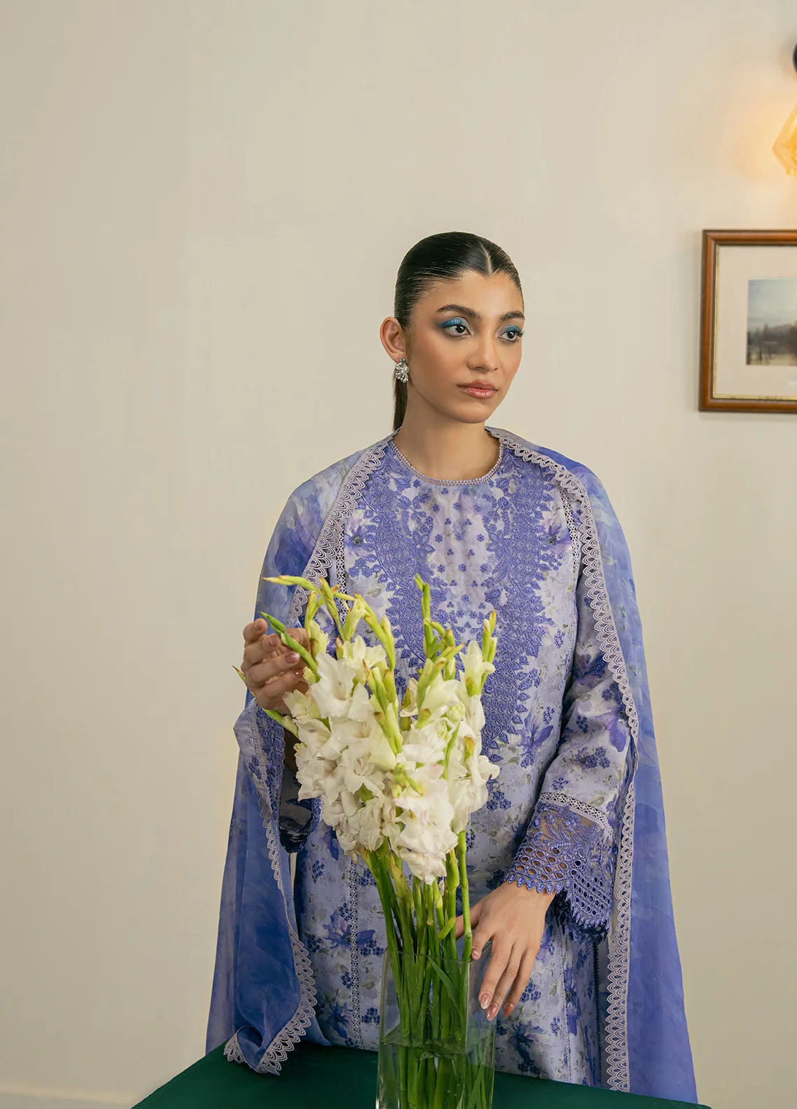 Zephyr By Ayzel Embroidered Lawn 3 Piece Unstitched Suit AF26ZCV3 D-02 LUMA Zephyr By Ayzel Embroidered Lawn 3 Piece Unstitched Suit AF26ZCV3 D-02 LUMA