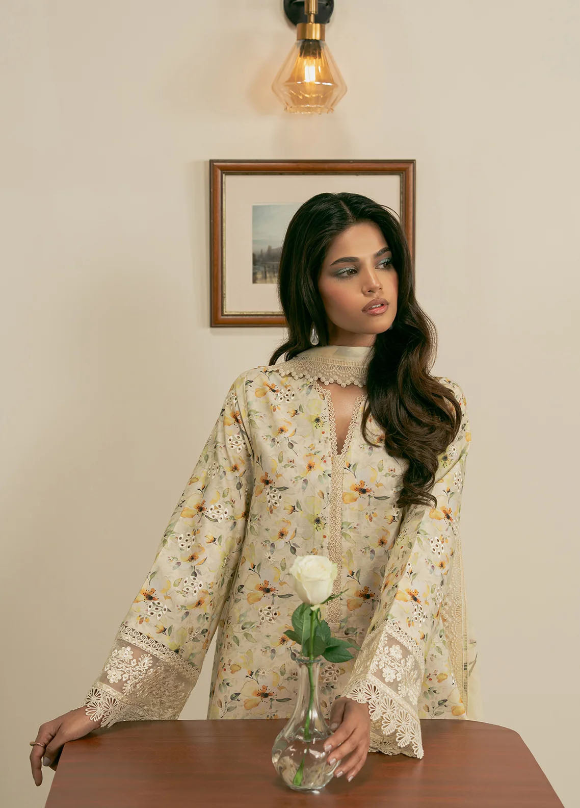 Zephyr By Ayzel Embroidered Lawn 3 Piece Unstitched Suit AF26ZCV3 D-03 SOLEA Zephyr By Ayzel Embroidered Lawn 3 Piece Unstitched Suit AF26ZCV3 D-03 SOLEA