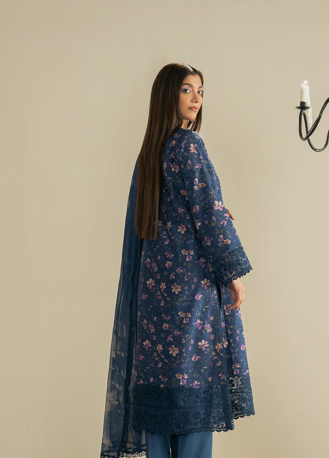 Zephyr By Ayzel Embroidered Lawn 3 Piece Unstitched Suit AF26ZCV3 D-05 NURA Zephyr By Ayzel Embroidered Lawn 3 Piece Unstitched Suit AF26ZCV3 D-05 NURA