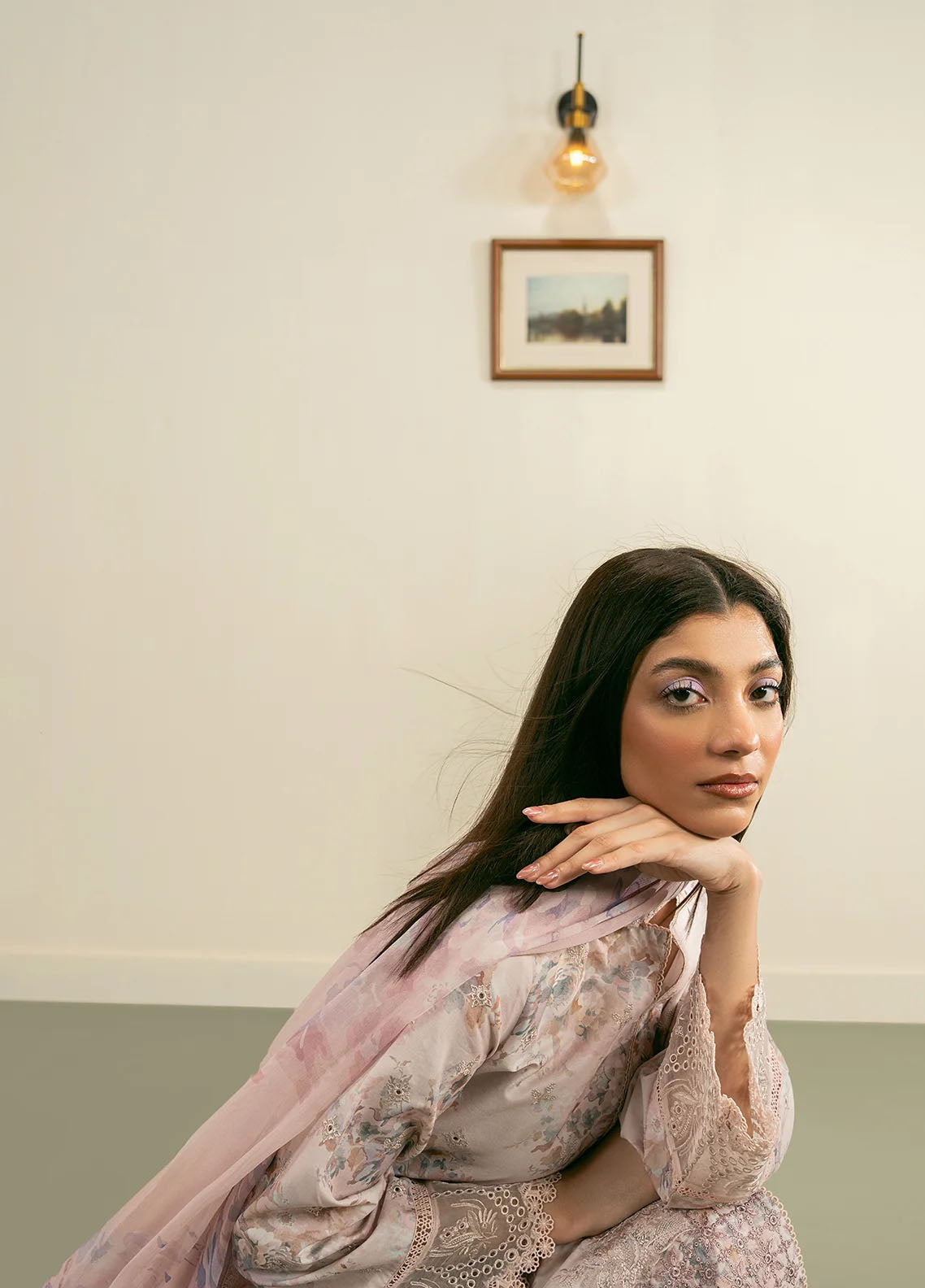 Zephyr By Ayzel Embroidered Lawn 3 Piece Unstitched Suit AF26ZCV3 D-09 AMANI Zephyr By Ayzel Embroidered Lawn 3 Piece Unstitched Suit AF26ZCV3 D-09 AMANI