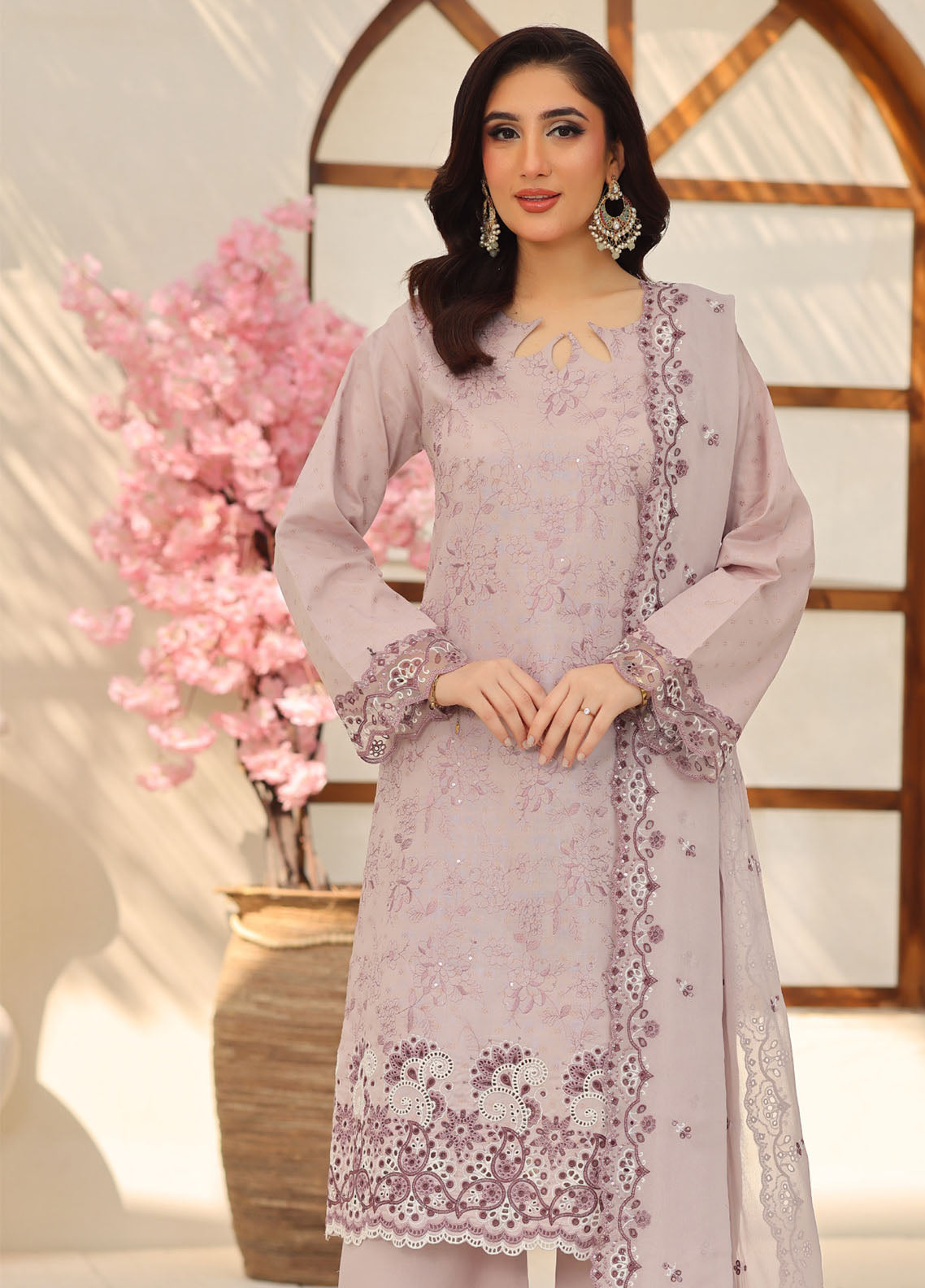 Ziva By Schick Embroidered Doriya Lawn 3 Piece Unstitched Suit SDH26ZEBJ D-02 Ziva By Schick Embroidered Doriya Lawn 3 Piece Unstitched Suit SDH26ZEBJ D-02