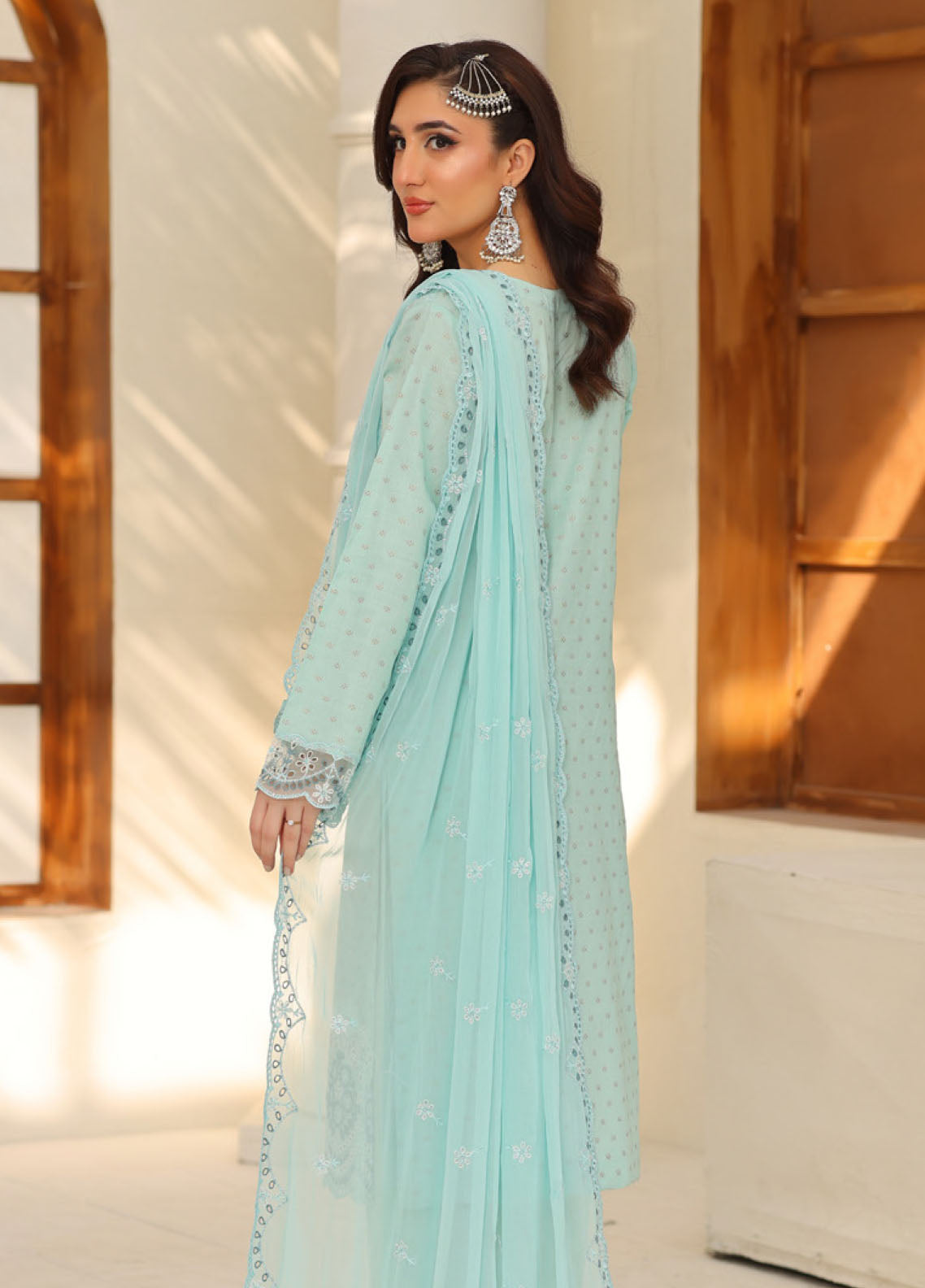 Ziva By Schick Embroidered Doriya Lawn 3 Piece Unstitched Suit SDH26ZEBJ D-04 Ziva By Schick Embroidered Doriya Lawn 3 Piece Unstitched Suit SDH26ZEBJ D-04