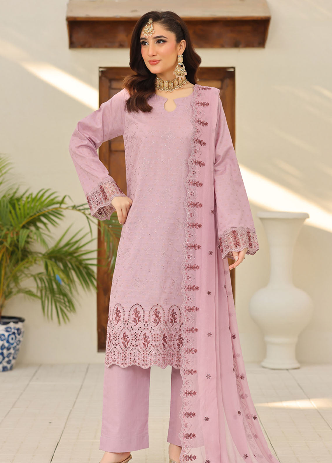 Ziva By Schick Embroidered Doriya Lawn 3 Piece Unstitched Suit SDH26ZEBJ D-06 Ziva By Schick Embroidered Doriya Lawn 3 Piece Unstitched Suit SDH26ZEBJ D-06