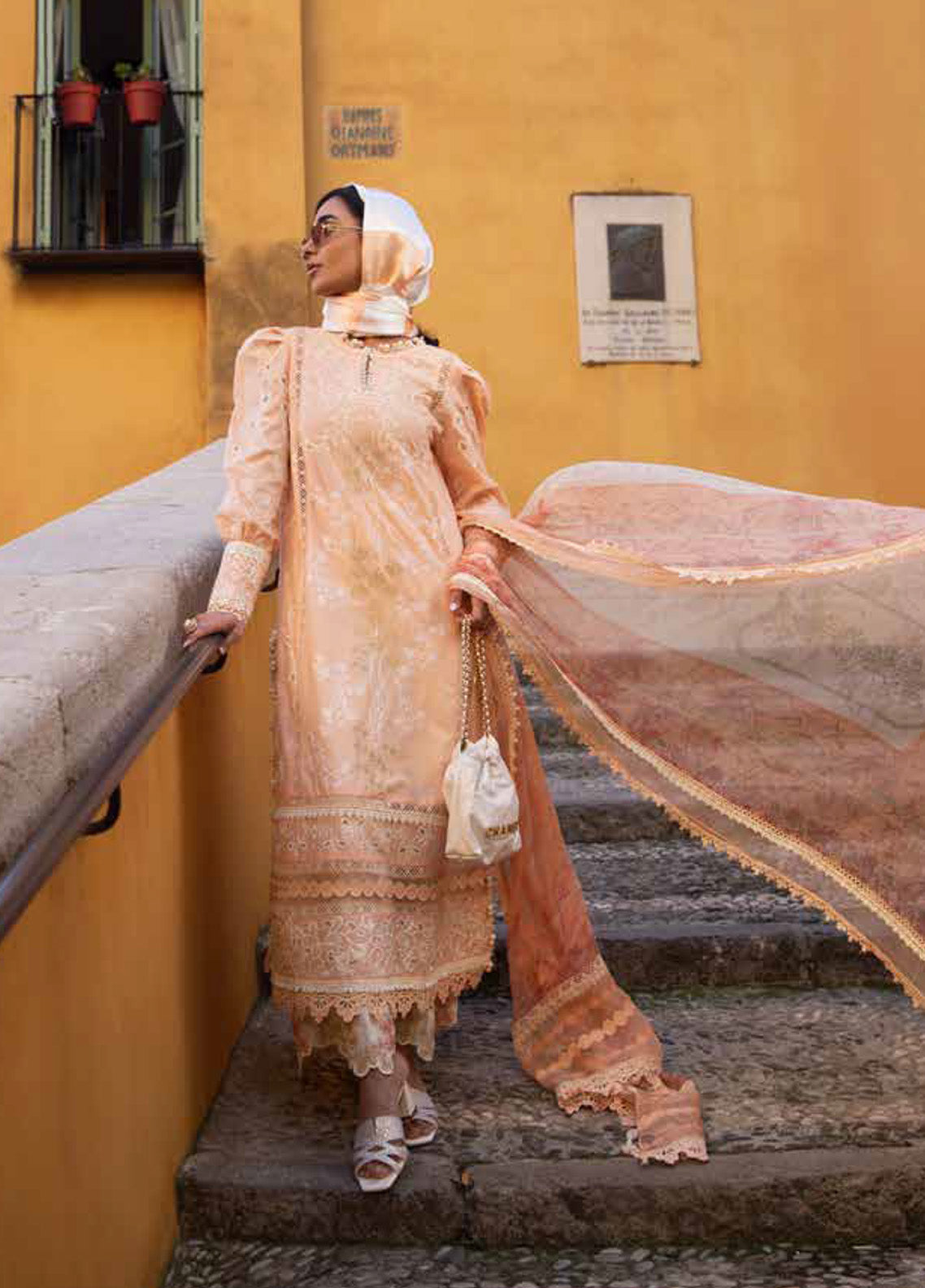 Zoha By Ansab Jahangir Embroidered Lawn 3 Piece Unstitched Suit AJ25Z D-09 ALLURING APRICOT Zoha By Ansab Jahangir Embroidered Lawn 3 Piece Unstitched Suit AJ25Z D-09 ALLURING APRICOT