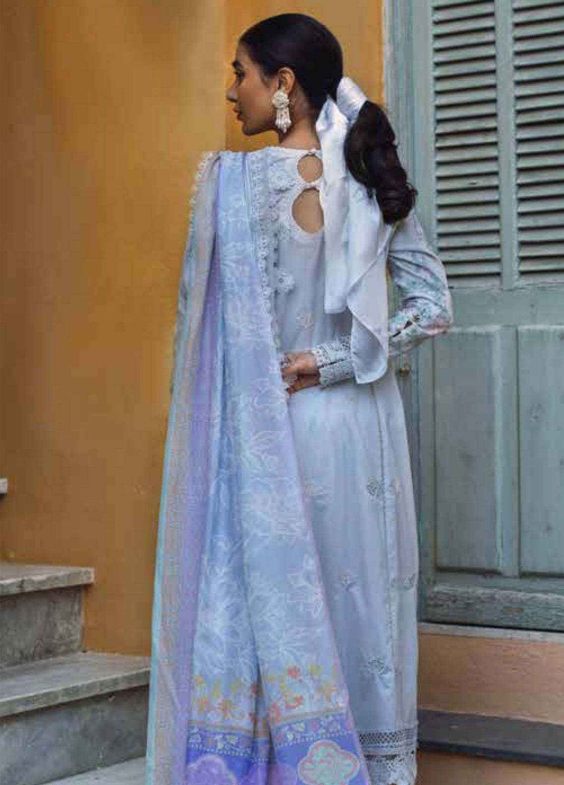 Zoha By Ansab Jahangir Embroidered Lawn 3 Piece Unstitched Suit AJ25Z D-11 PETAL BLUE Zoha By Ansab Jahangir Embroidered Lawn 3 Piece Unstitched Suit AJ25Z D-11 PETAL BLUE