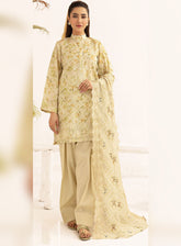 Zohra By Motifz Embroidered Lawn 3 Piece Unstitched Suit MT25FE D-5379 ZIYA
