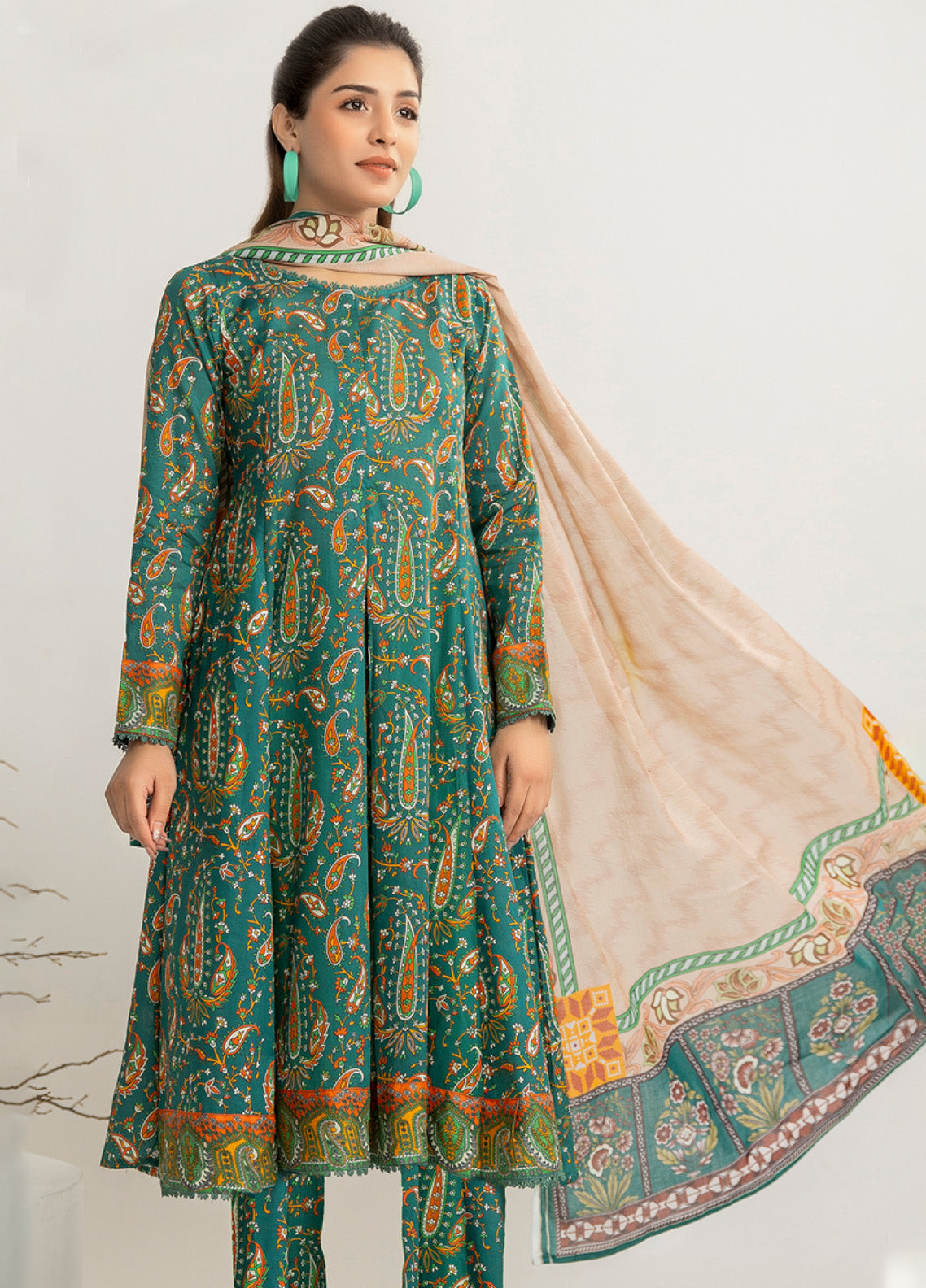 Zohra By Motifz Printed Lawn 3 Piece Unstitched Suit MT24Z D-06 Zohra By Motifz Printed Lawn 3 Piece Unstitched Suit MT24Z D-06