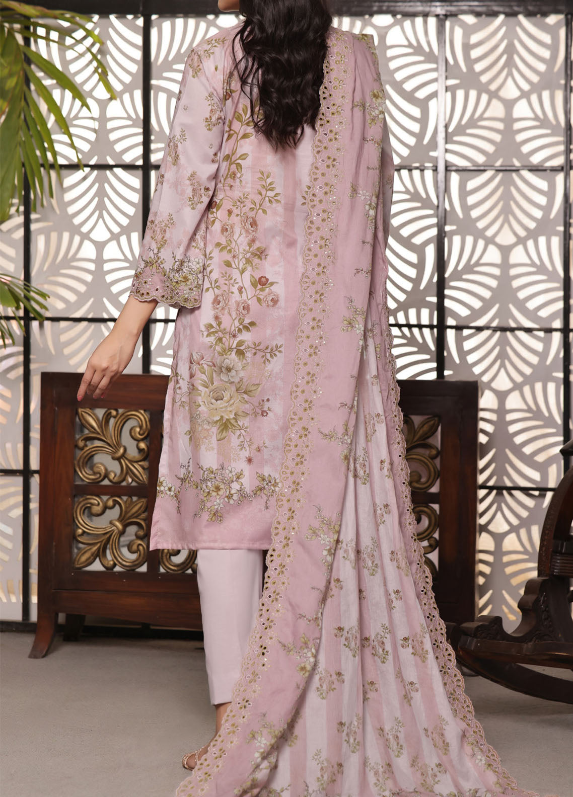 Zynah By VS Textile Digital Chikankari Lawn 3 Piece Unstitched Suit VS24ZDCLV1 D-79 Zynah By VS Textile Digital Chikankari Lawn 3 Piece Unstitched Suit VS24ZDCLV1 D-79