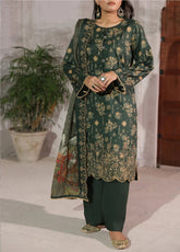 Zynah By VS Textile Premium Chikankari Lawn 3 Piece Unstitched Suit VS26ZPCV12 D-693