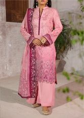 Zynah By VS Textile Premium Chikankari Lawn 3 Piece Unstitched Suit VS26ZPCV12 D-697