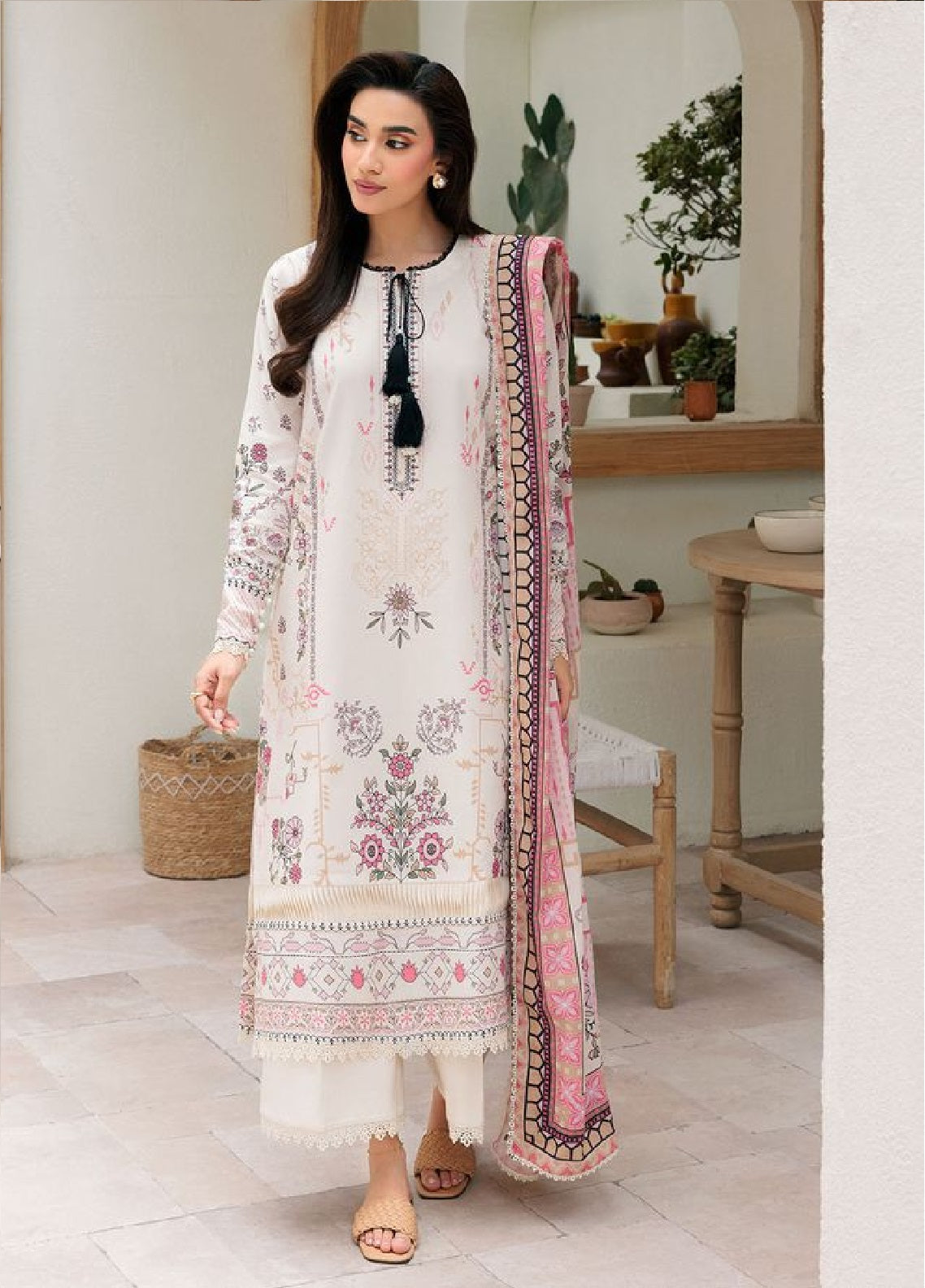 Zync By Florent Digital Printed Lawn 3 Piece Unstitched Suit FL25ZDWV3 D-2B Zync By Florent Digital Printed Lawn 3 Piece Unstitched Suit FL25ZDWV3 D-2B