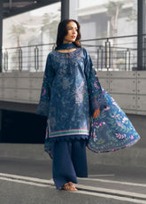 Zync By Florent Embroidered Lawn 3 Piece Unstitched Suit FL26ZSEV2 D-1A