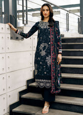 Zync By Florent Embroidered Lawn 3 Piece Unstitched Suit FL26ZSEV2 D-1B