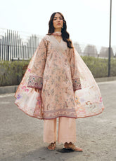 Zync By Florent Embroidered Lawn 3 Piece Unstitched Suit FL26ZSEV2 D-3A