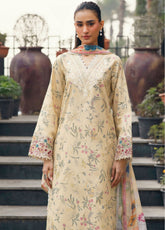 Zync By Florent Embroidered Lawn 3 Piece Unstitched Suit FL26ZSEV2 D-3B