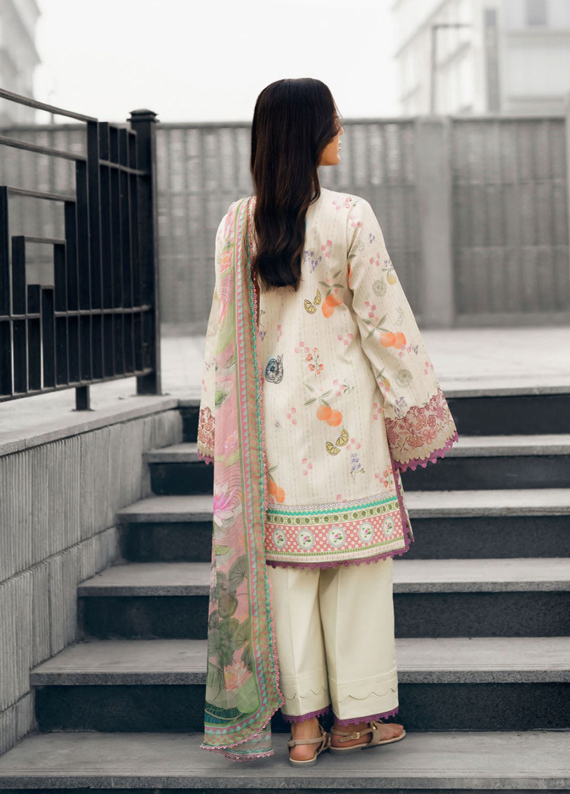 Zync By Florent Embroidered Lawn 3 Piece Unstitched Suit FL26ZSEV2 D-5A Zync By Florent Embroidered Lawn 3 Piece Unstitched Suit FL26ZSEV2 D-5A