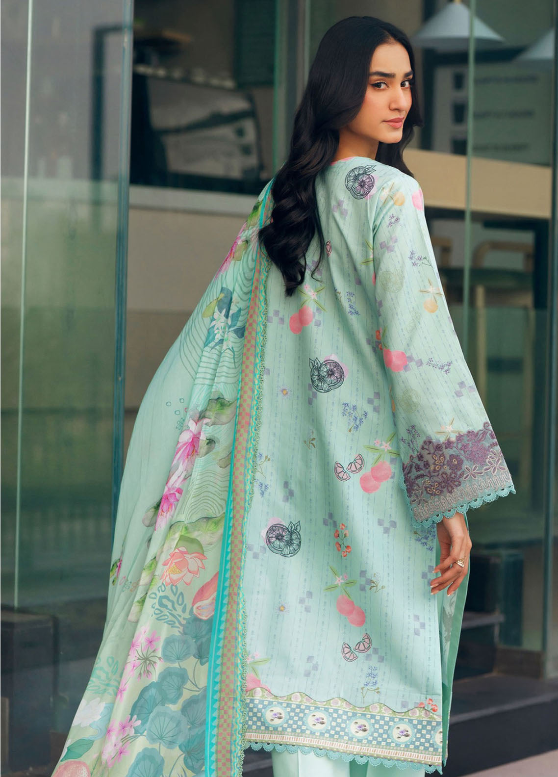 Zync By Florent Embroidered Lawn 3 Piece Unstitched Suit FL26ZSEV2 D-5B Zync By Florent Embroidered Lawn 3 Piece Unstitched Suit FL26ZSEV2 D-5B