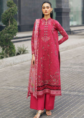Zync By Florent Embroidered Lawn 3 Piece Unstitched Suit FL26ZSEV2 D-6B