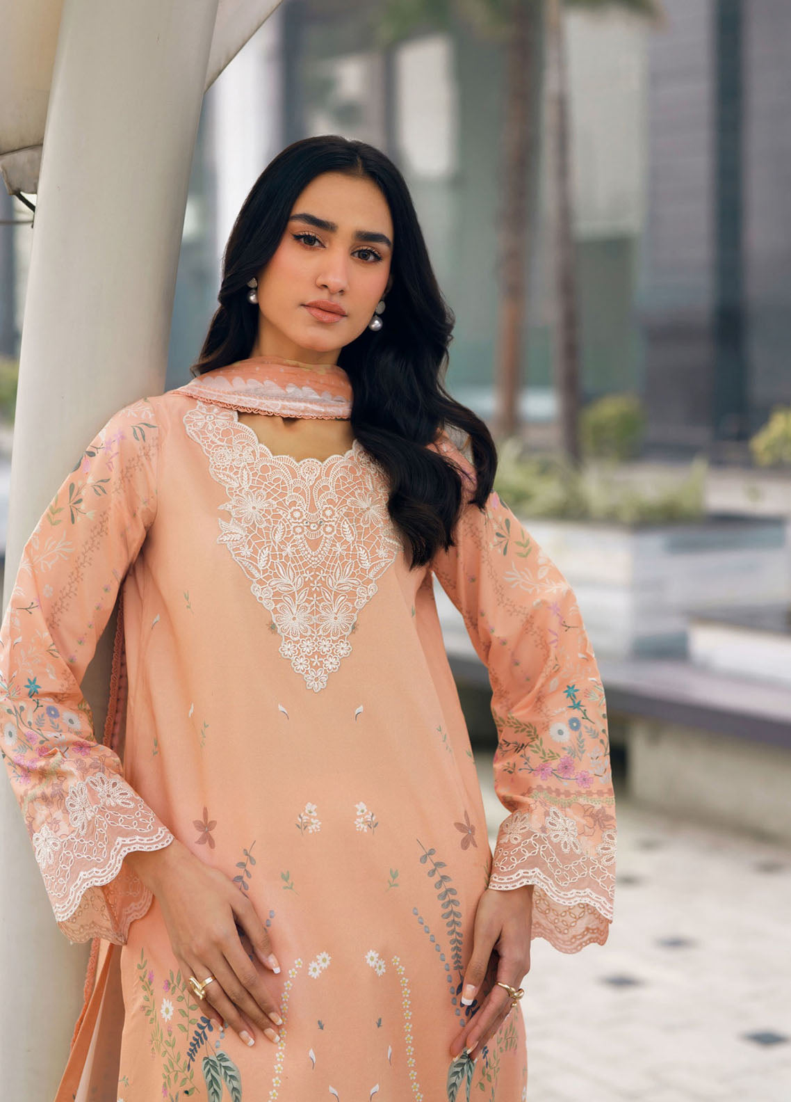 Zync By Florent Embroidered Lawn 3 Piece Unstitched Suit FL26ZSEV2 D-7A Zync By Florent Embroidered Lawn 3 Piece Unstitched Suit FL26ZSEV2 D-7A
