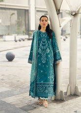 Zync By Florent Embroidered Lawn 3 Piece Unstitched Suit FL26ZSEV2 D-8A