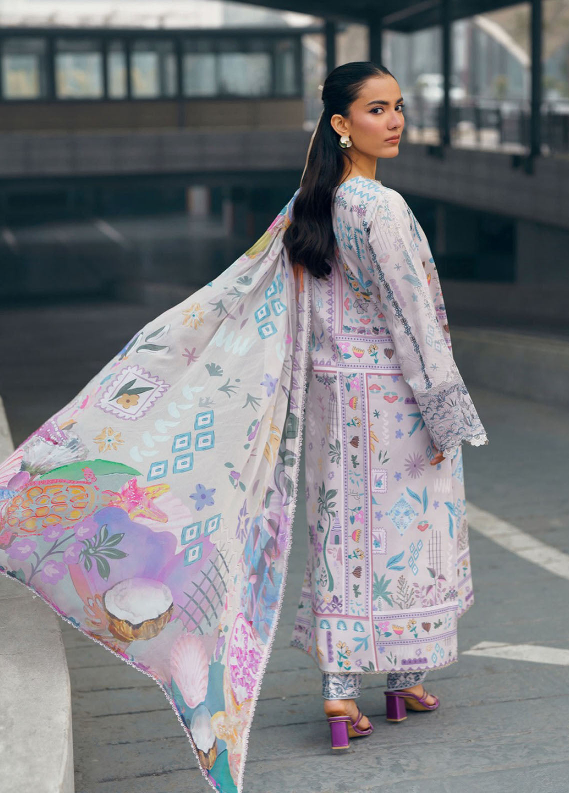 Zync By Florent Embroidered Lawn 3 Piece Unstitched Suit FL26ZSEV2 D-9B Zync By Florent Embroidered Lawn 3 Piece Unstitched Suit FL26ZSEV2 D-9B
