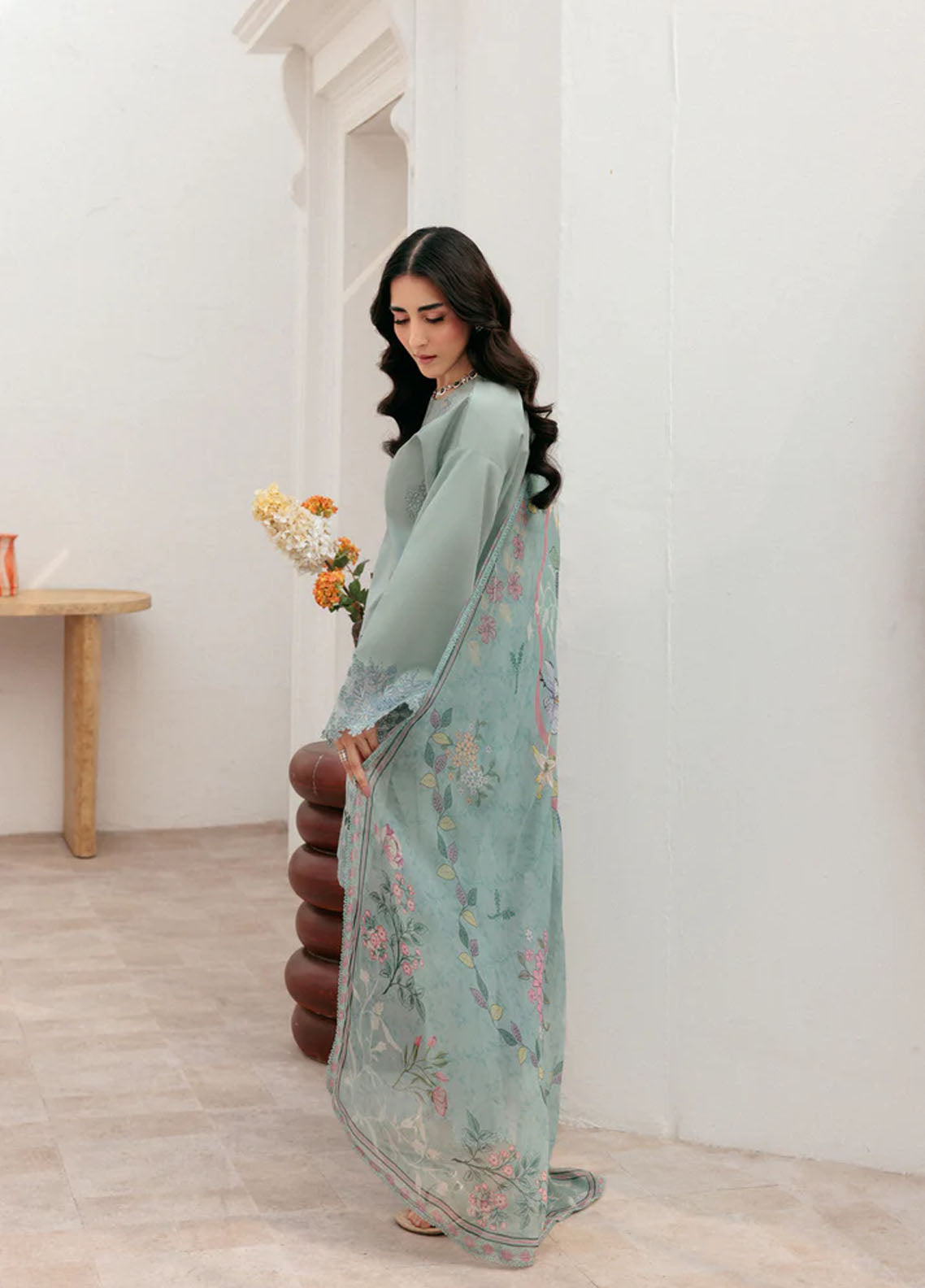 Zync By Florent Luxury Embroidered Lawn 3 Piece Unstitched Suit FL26ZLL D-FZ-2A Zync By Florent Luxury Embroidered Lawn 3 Piece Unstitched Suit FL26ZLL D-FZ-2A