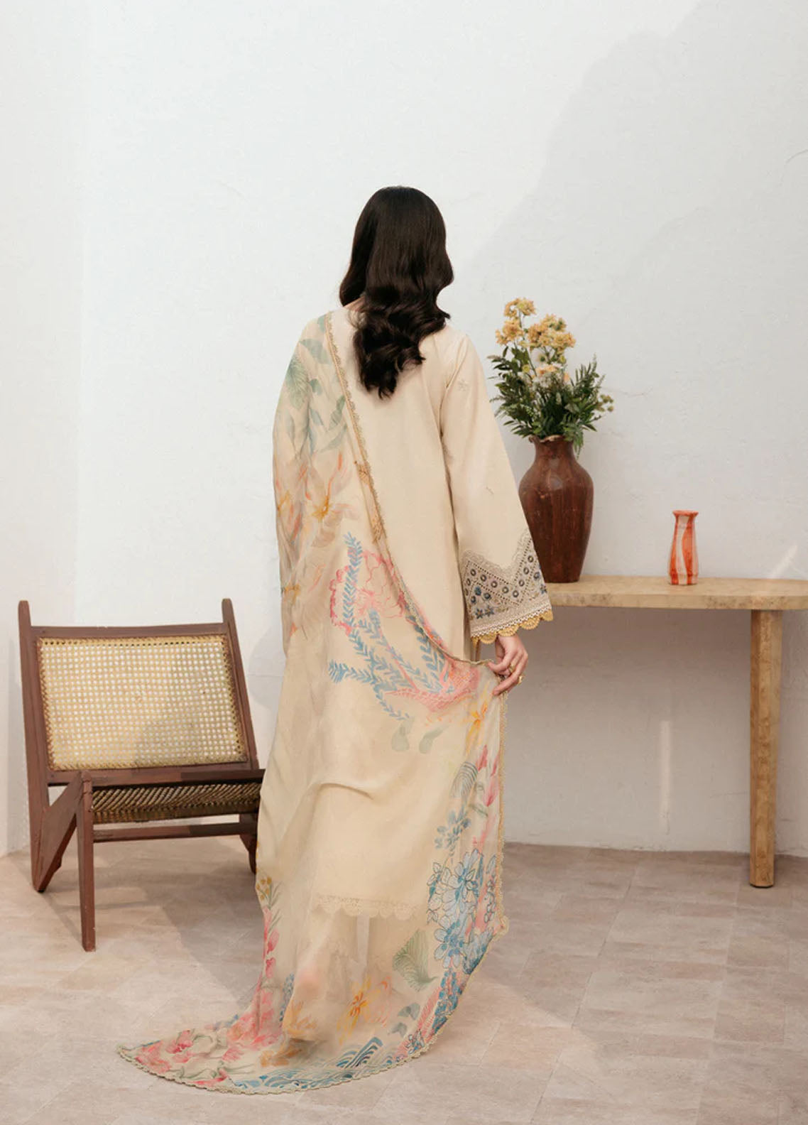 Zync By Florent Luxury Embroidered Lawn 3 Piece Unstitched Suit FL26ZLL D-FZ-3A Zync By Florent Luxury Embroidered Lawn 3 Piece Unstitched Suit FL26ZLL D-FZ-3A