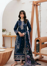 Zync By Florent Luxury Embroidered Lawn 3 Piece Unstitched Suit FL26ZLL D-FZ-5A