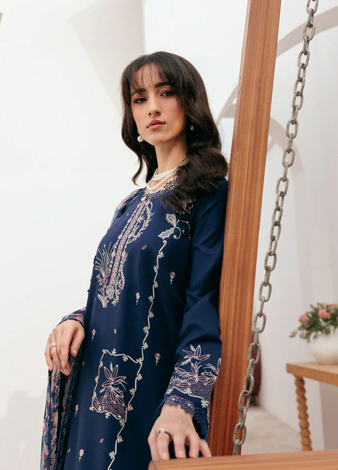 Zync By Florent Luxury Embroidered Lawn 3 Piece Unstitched Suit FL26ZLL D-FZ-5A Zync By Florent Luxury Embroidered Lawn 3 Piece Unstitched Suit FL26ZLL D-FZ-5A
