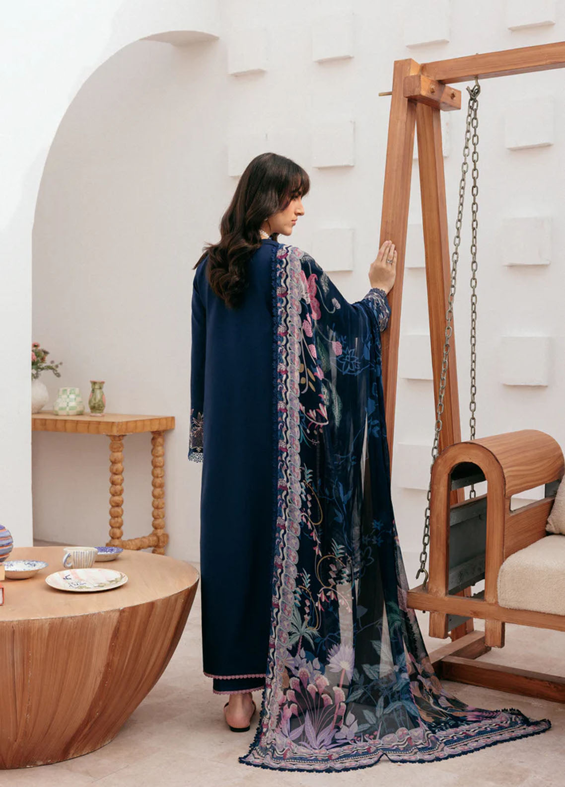 Zync By Florent Luxury Embroidered Lawn 3 Piece Unstitched Suit FL26ZLL D-FZ-5A Zync By Florent Luxury Embroidered Lawn 3 Piece Unstitched Suit FL26ZLL D-FZ-5A