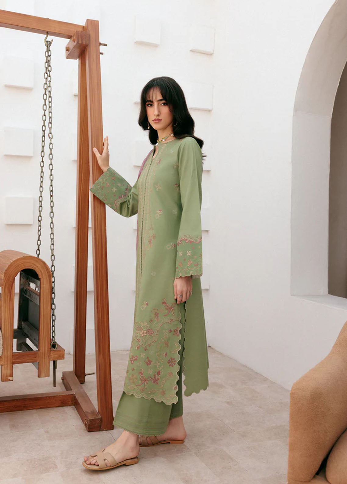 Zync By Florent Luxury Embroidered Lawn 3 Piece Unstitched Suit FL26ZLL D-FZ-6A Zync By Florent Luxury Embroidered Lawn 3 Piece Unstitched Suit FL26ZLL D-FZ-6A