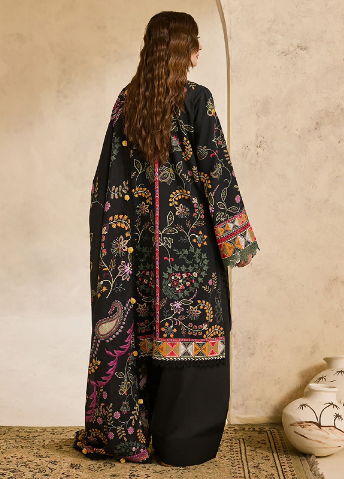 Zync By Florent One Nation Embroidered Linen 3 Piece Unstitched Suit FL25ZONWV1 D-FON-2A Zync By Florent One Nation Embroidered Linen 3 Piece Unstitched Suit FL25ZONWV1 D-FON-2A