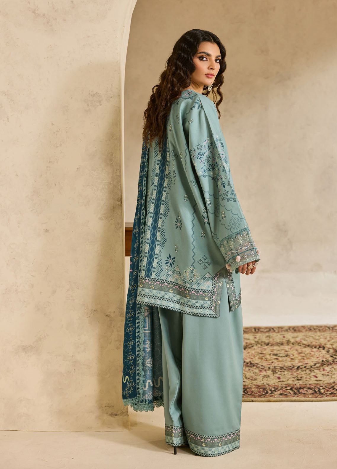 Zync By Florent One Nation Embroidered Linen 3 Piece Unstitched Suit FL25ZONWV1 D-FON-3B Zync By Florent One Nation Embroidered Linen 3 Piece Unstitched Suit FL25ZONWV1 D-FON-3B