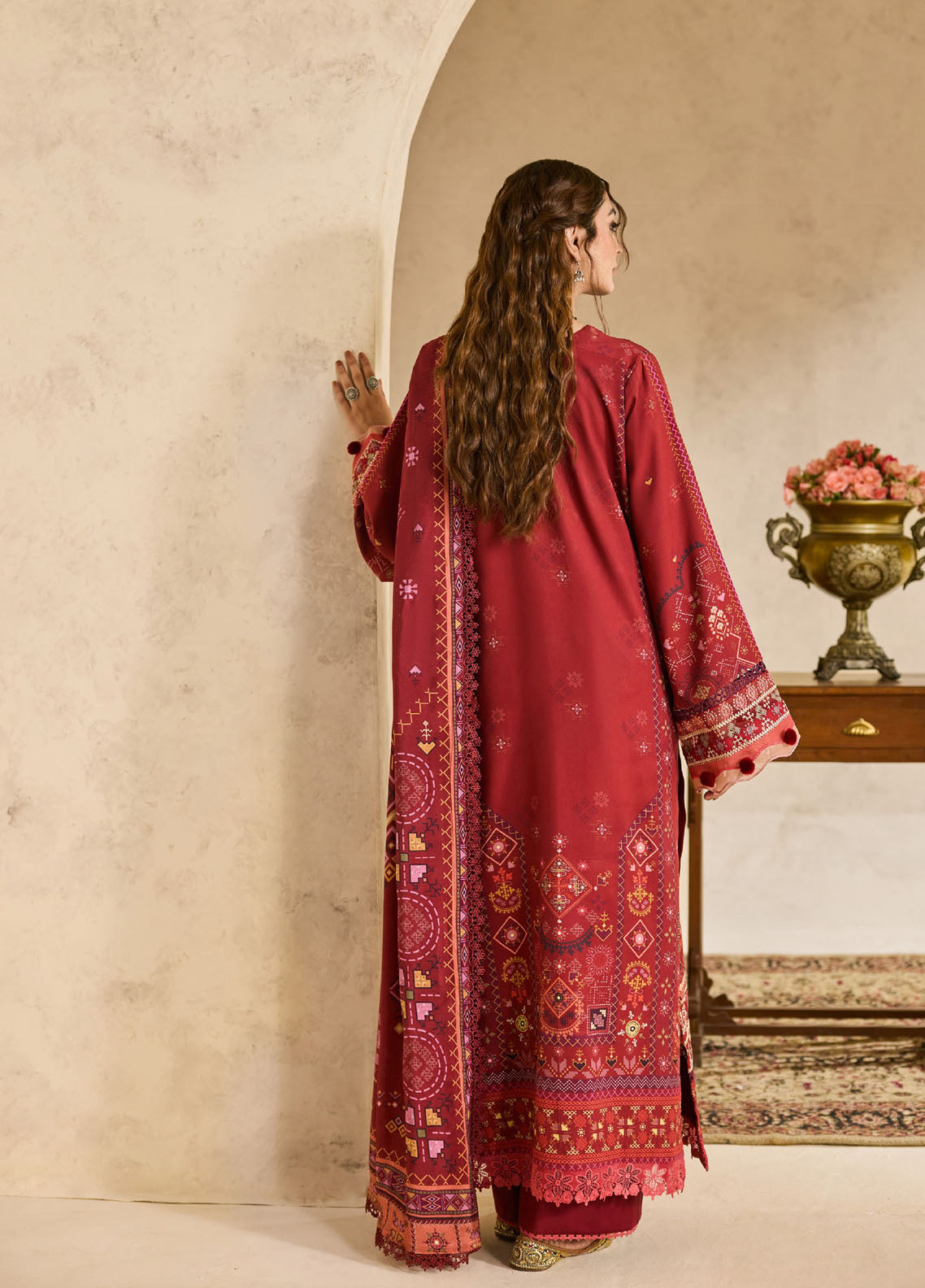 Zync By Florent One Nation Embroidered Linen 3 Piece Unstitched Suit FL25ZONWV1 D-FON-4A Zync By Florent One Nation Embroidered Linen 3 Piece Unstitched Suit FL25ZONWV1 D-FON-4A