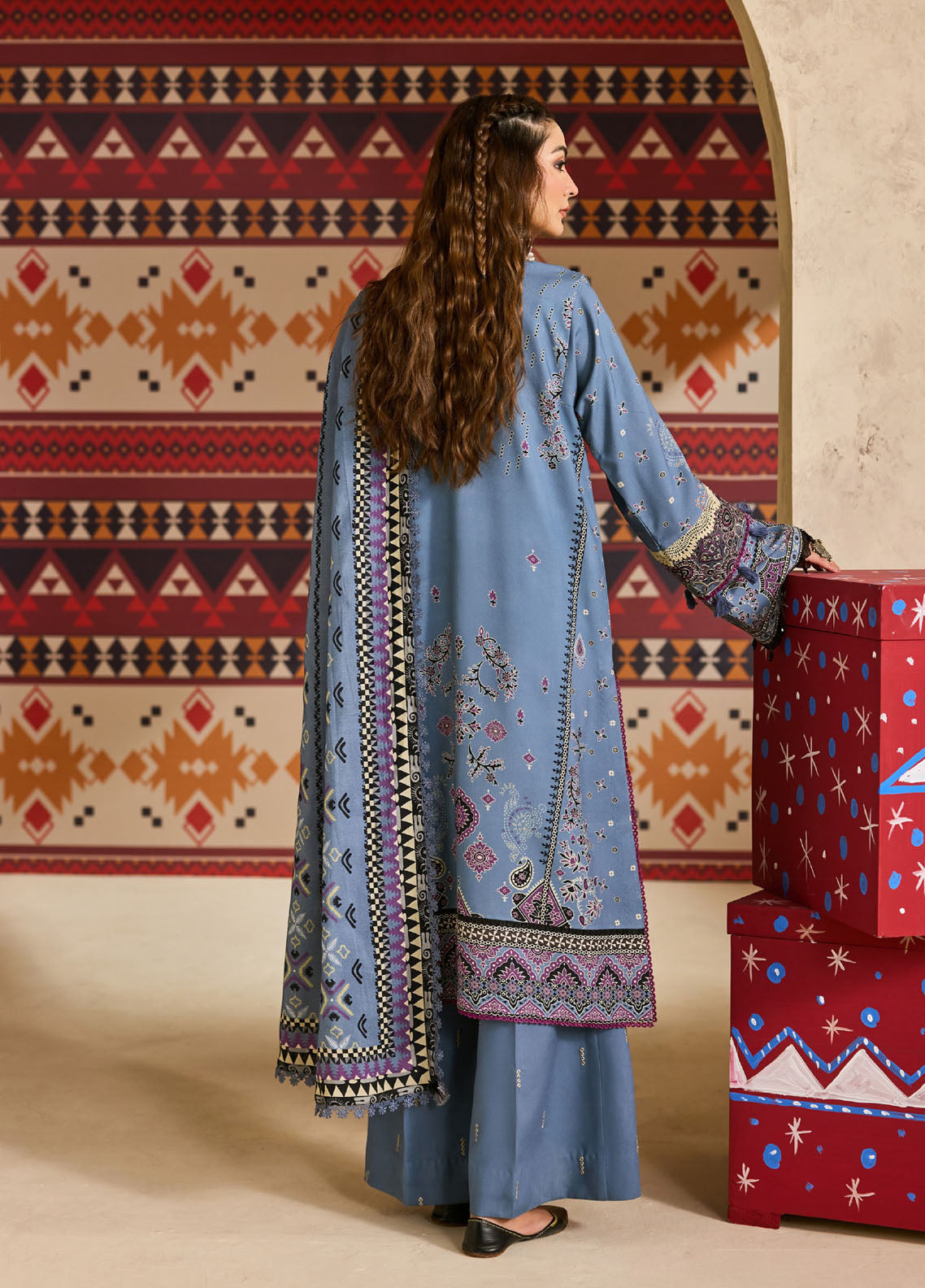 Zync By Florent One Nation Embroidered Linen 3 Piece Unstitched Suit FL25ZONWV1 D-FON-6A Zync By Florent One Nation Embroidered Linen 3 Piece Unstitched Suit FL25ZONWV1 D-FON-6A