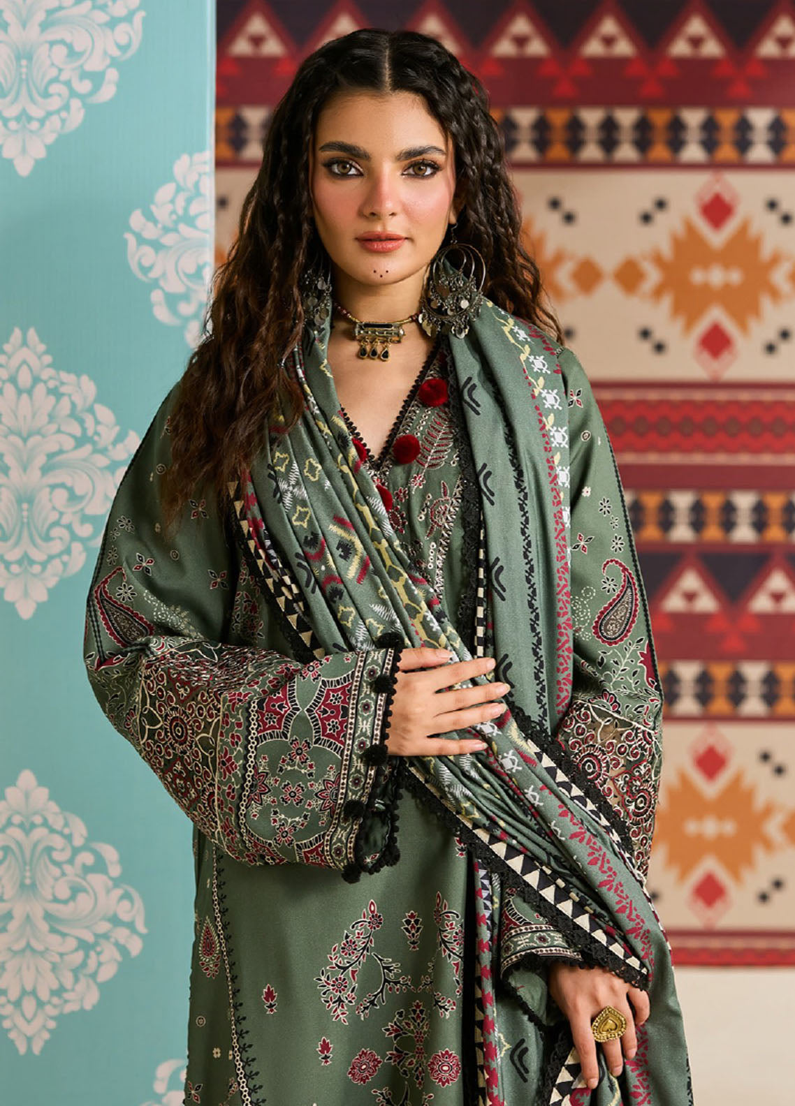 Zync By Florent One Nation Embroidered Linen 3 Piece Unstitched Suit FL25ZONWV1 D-FON-6B Zync By Florent One Nation Embroidered Linen 3 Piece Unstitched Suit FL25ZONWV1 D-FON-6B