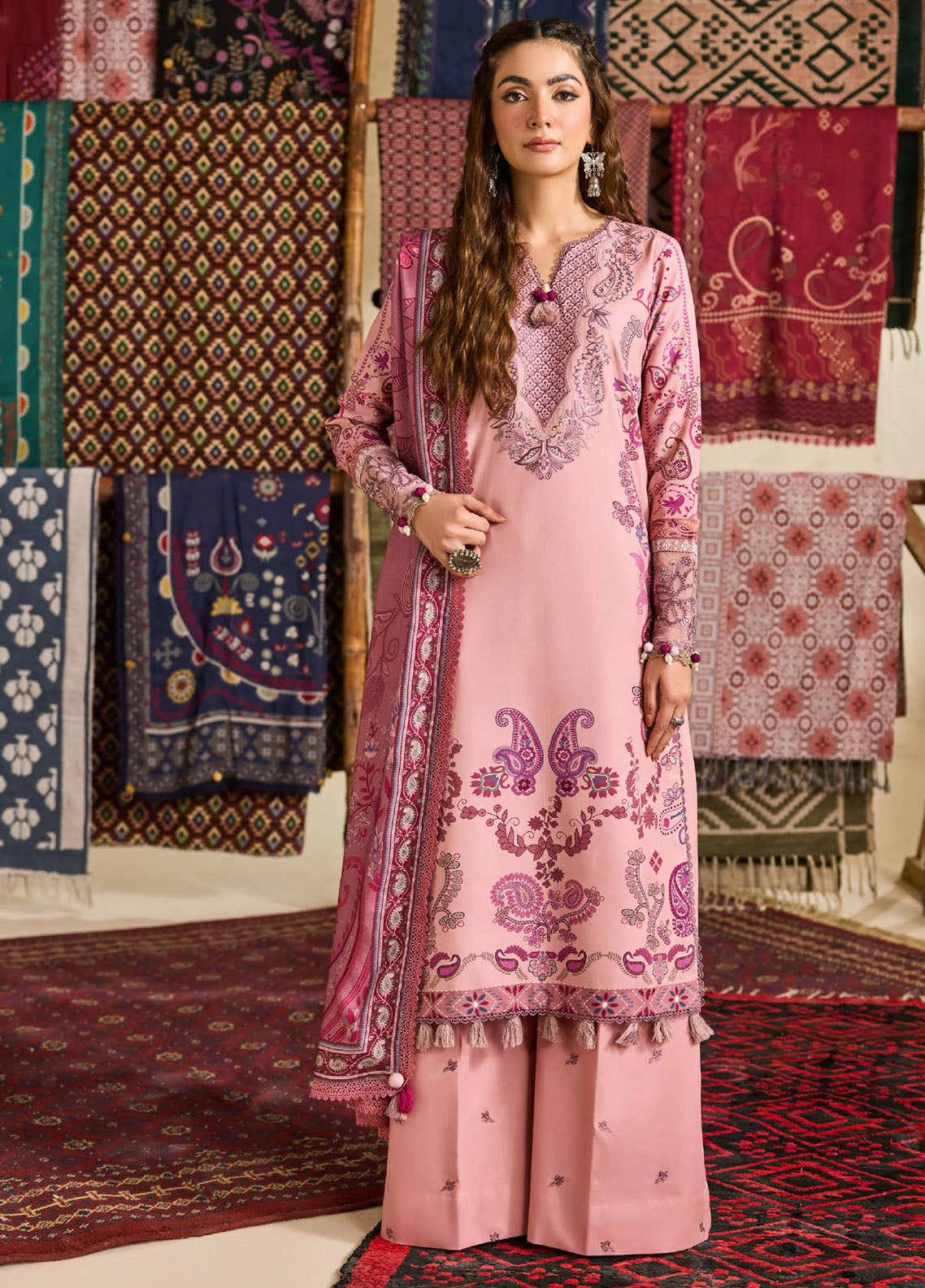 Zync By Florent One Nation Embroidered Linen 3 Piece Unstitched Suit FL25ZONWV1 D-FON-9A Zync By Florent One Nation Embroidered Linen 3 Piece Unstitched Suit FL25ZONWV1 D-FON-9A