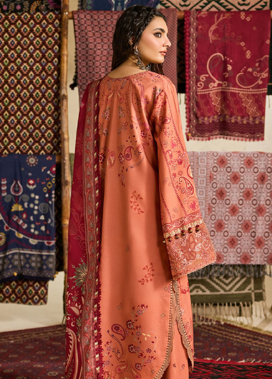 Zync By Florent One Nation Embroidered Linen 3 Piece Unstitched Suit FL25ZONWV1 D-FON-9B Zync By Florent One Nation Embroidered Linen 3 Piece Unstitched Suit FL25ZONWV1 D-FON-9B